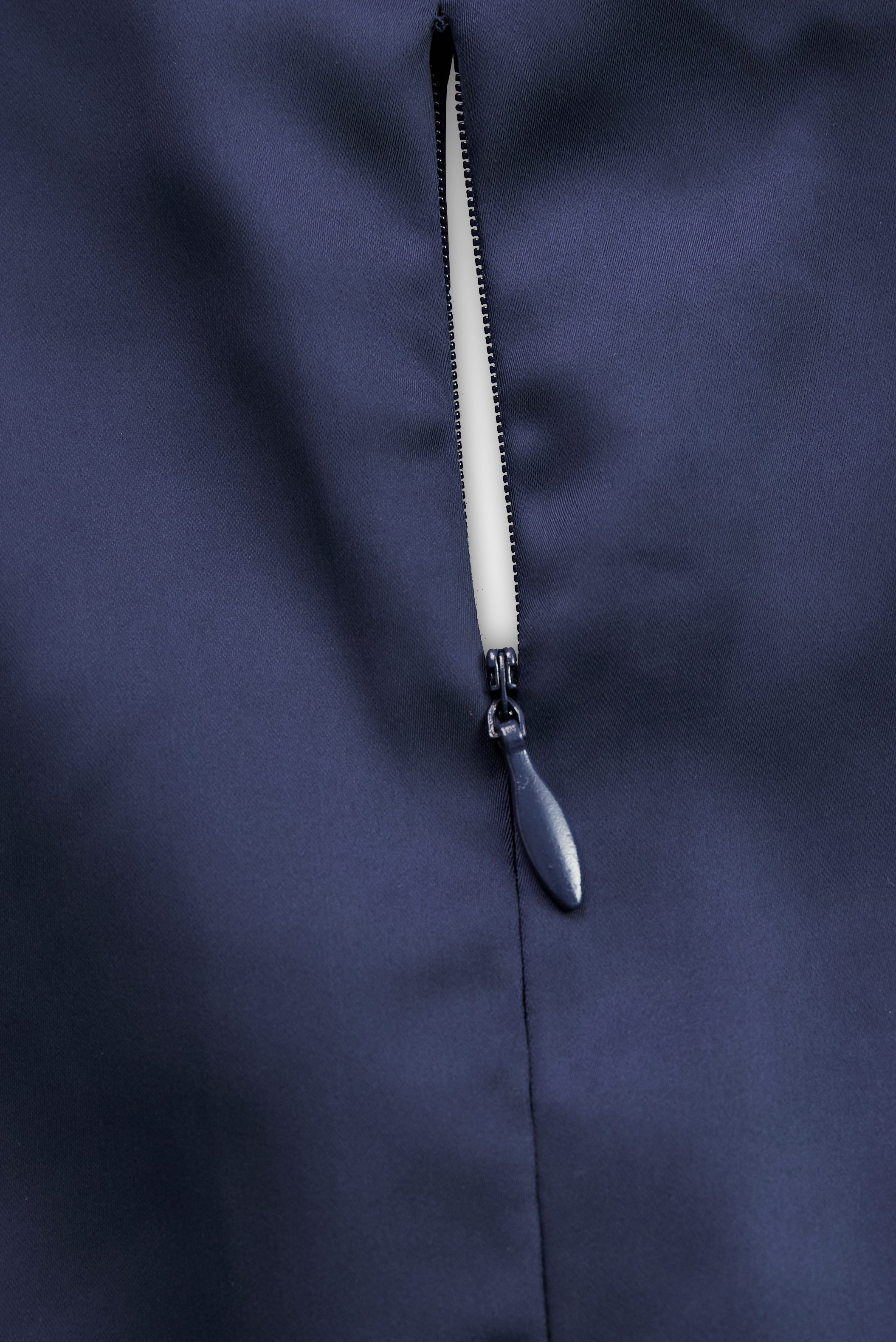 Anna™ | Abito Midi in Satin Ispirato al Vintage con Collo Drappeggiato