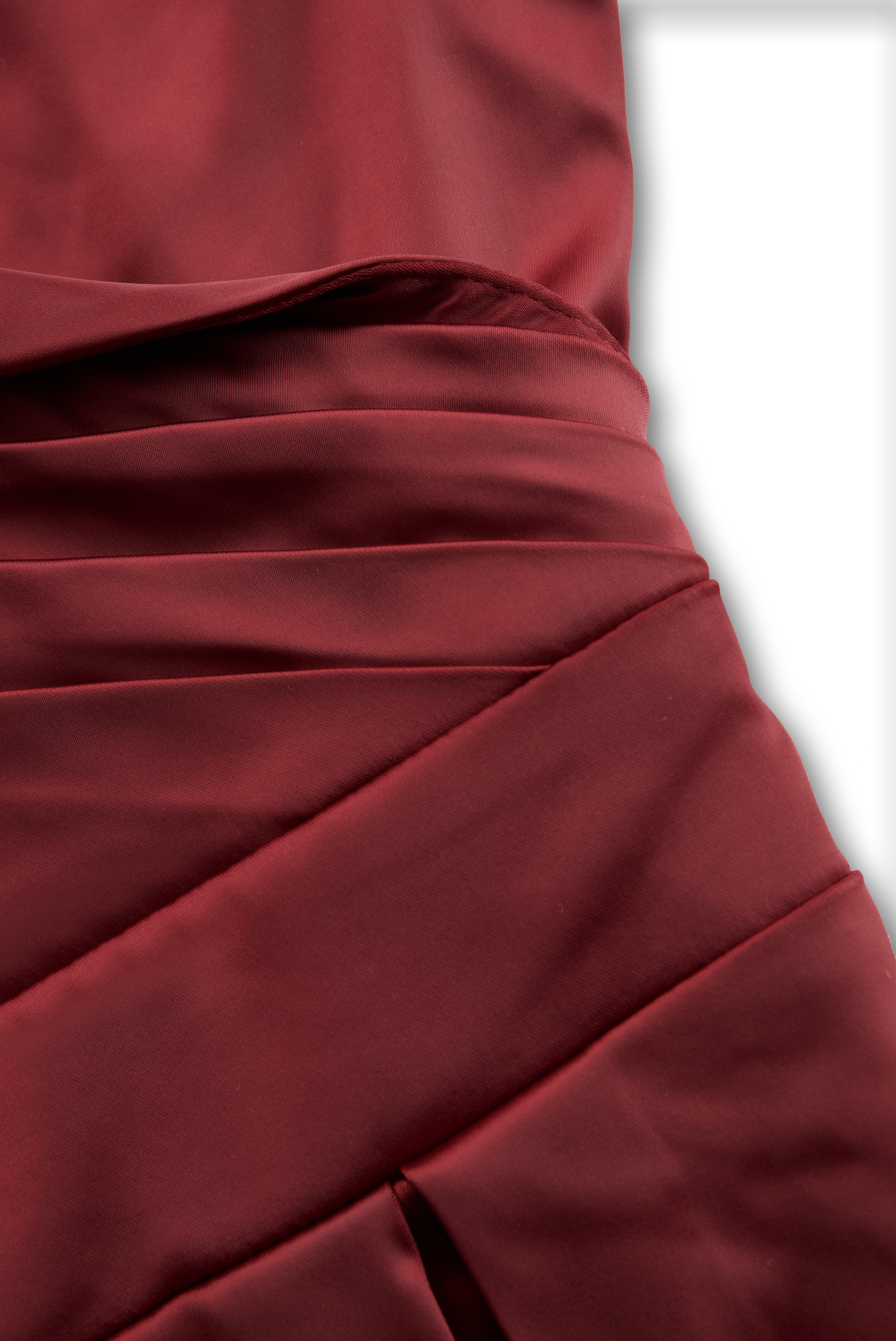 Anna™ | Abito Midi in Satin Ispirato al Vintage con Collo Drappeggiato