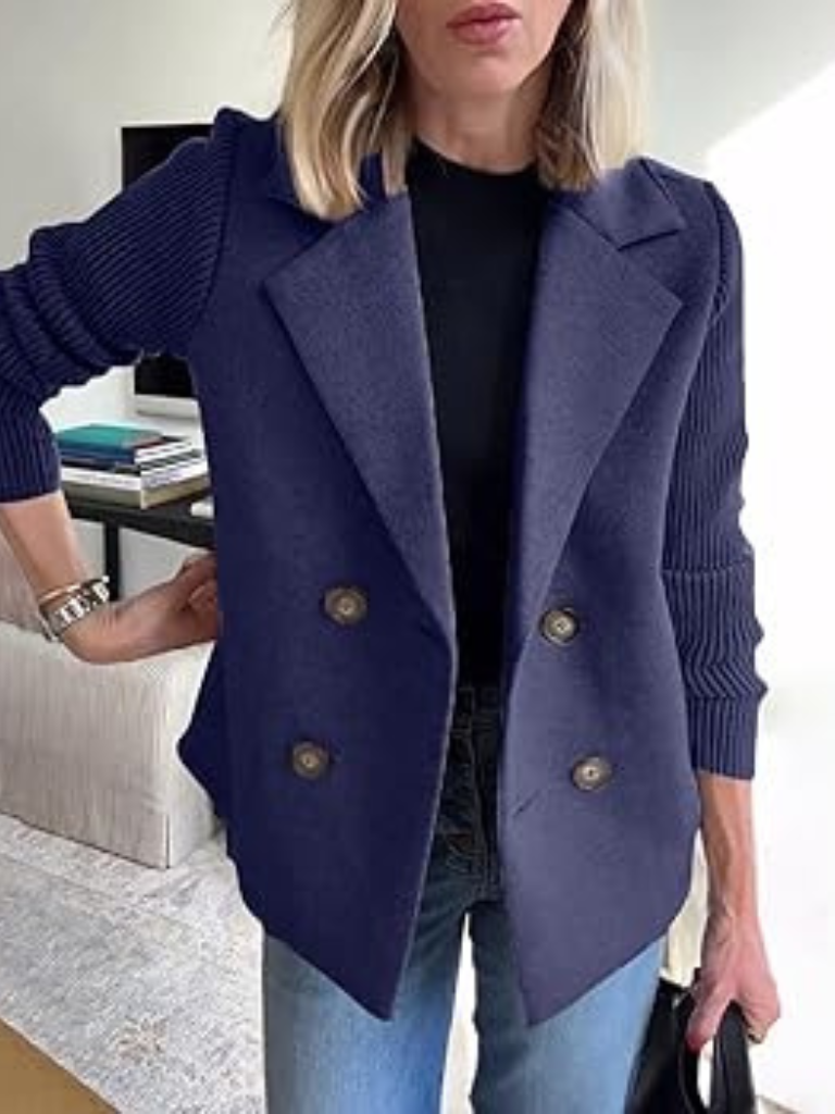 Eva | Blazer in Maglia Morbida