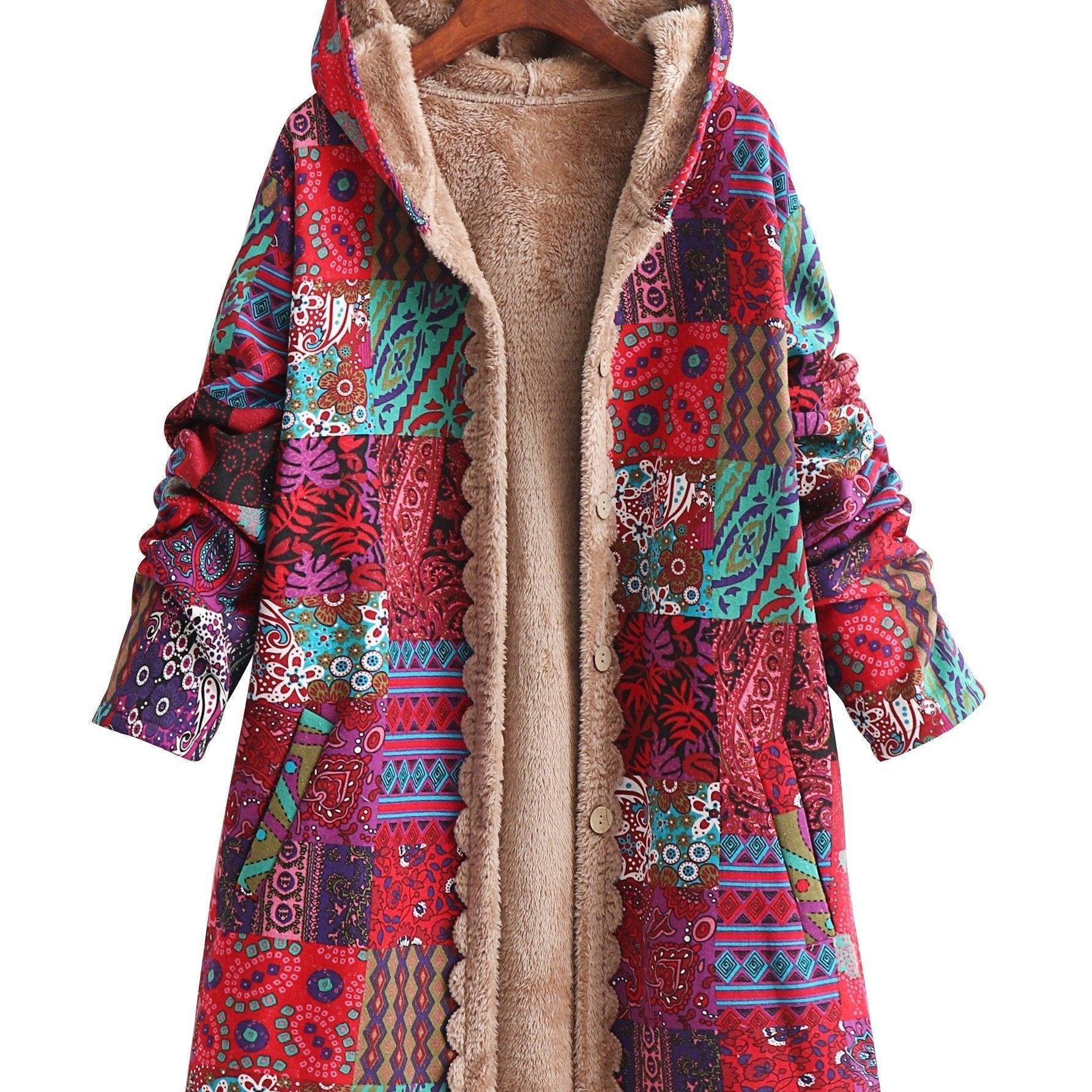 LYDIA™|CAPPOTTO PATCHWORK BOHO