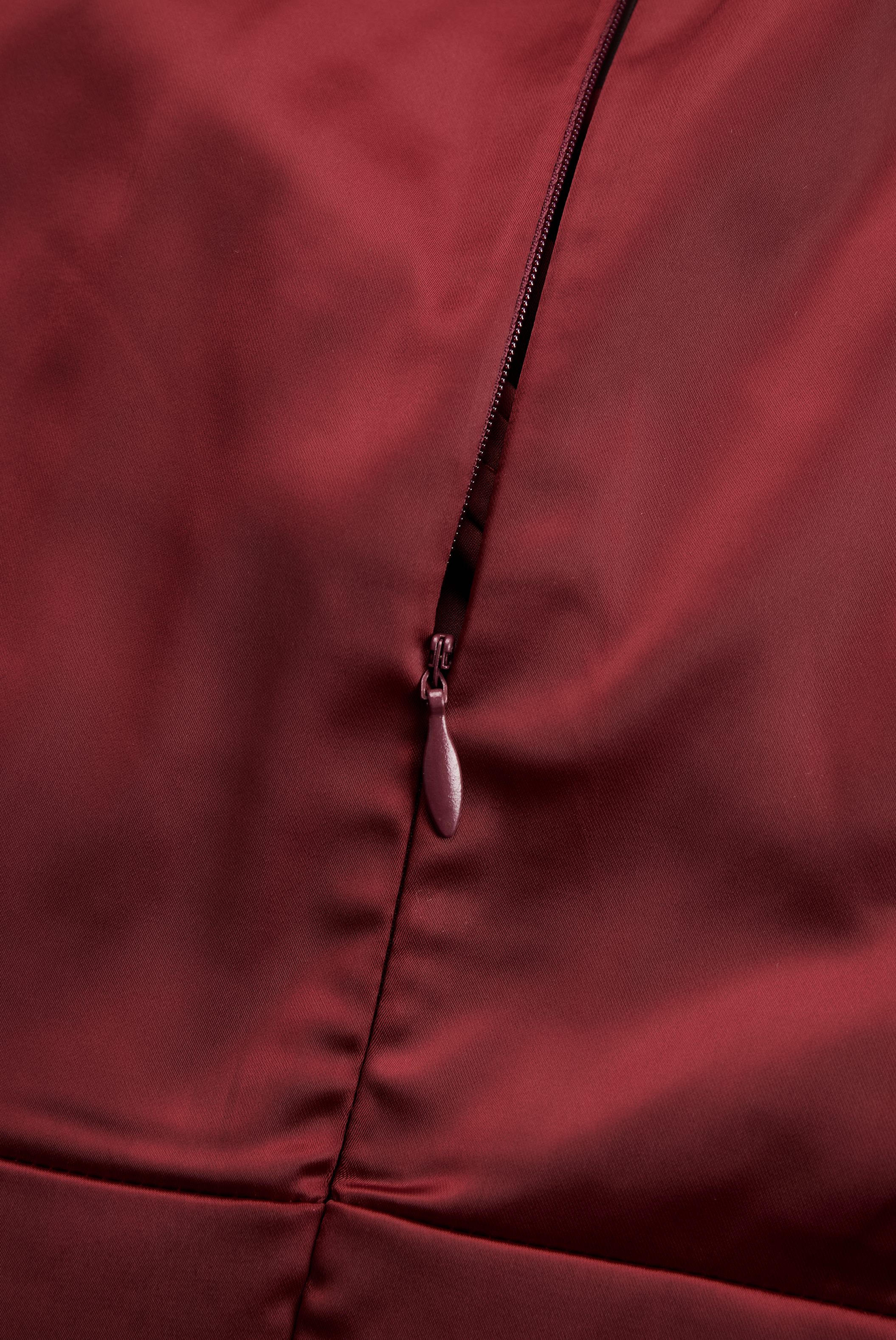 Anna™ | Abito Midi in Satin Ispirato al Vintage con Collo Drappeggiato