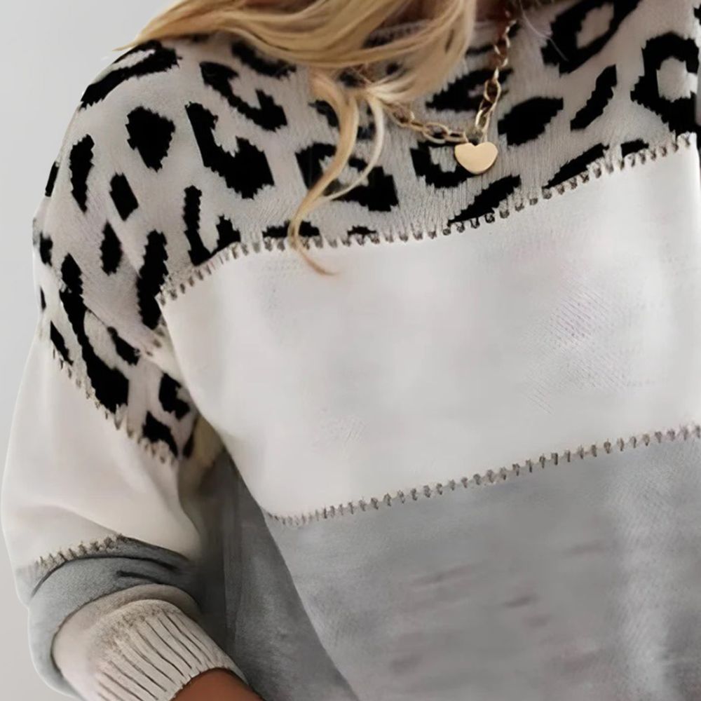 Renata | Pullover Leopardo Eleganza