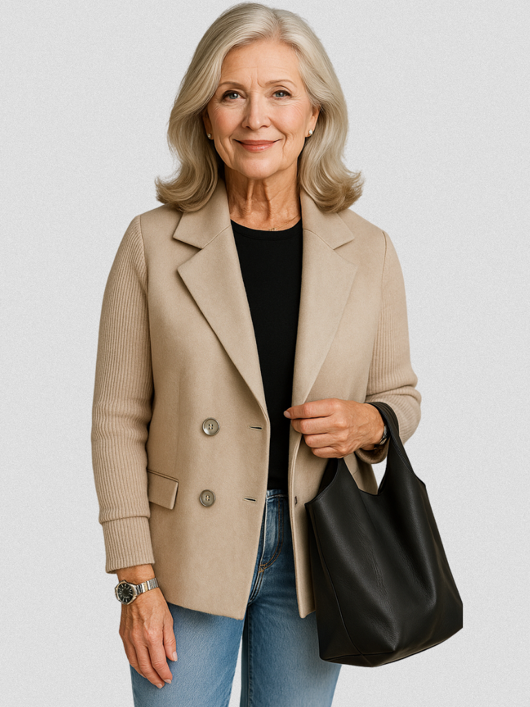 Eva | Blazer in Maglia Morbida