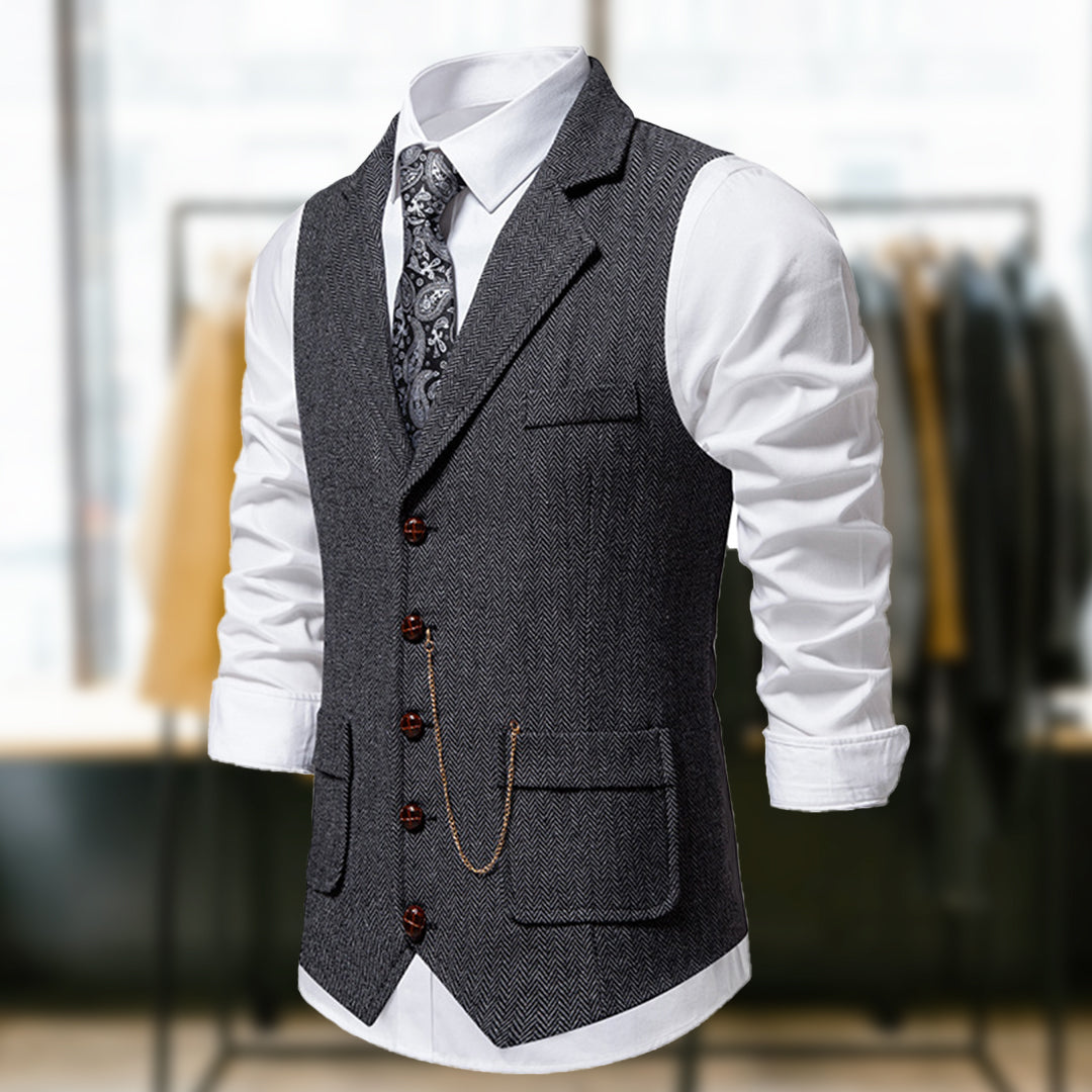 FEDRO™ | GILET ARTIGIANALE VINTAGE